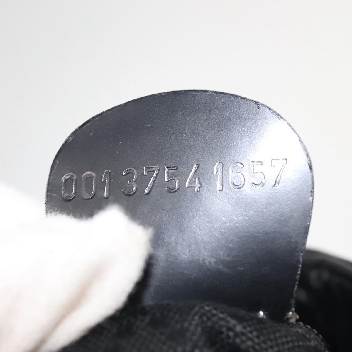 Gucci Vintage Bamboo Bucket Bag Nylon and Leather, BLACK, NYLON, Bag