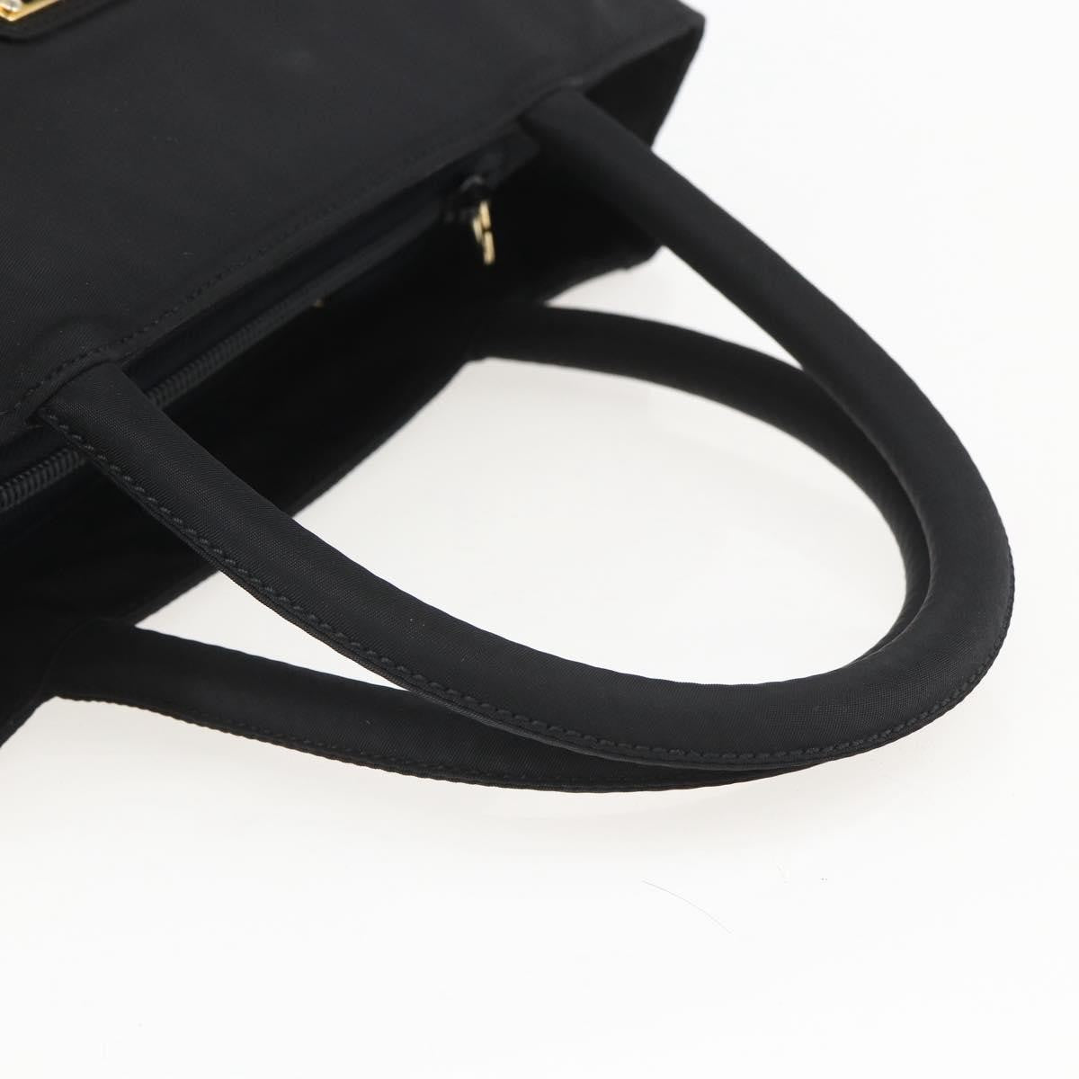 Prada Vintage Tote Nylon, BLACK, NYLON, Tote bag