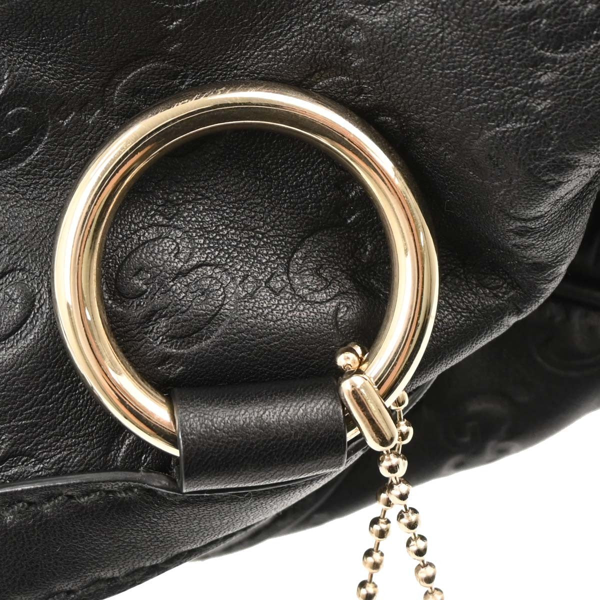 Gucci Sukey Tote Leather, BLACK, LEATHER, Handbag