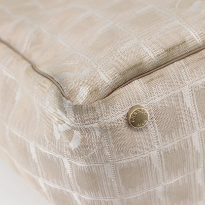 Chanel Travel Line Tote Nylon, BEIGE, NYLON, Tote bag