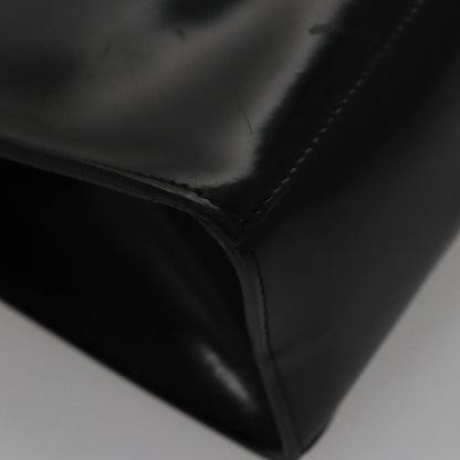 Salvatore Ferragamo Gancini Wristlet Clutch Leather, BLACK, EMERALD, Clutche & pouche