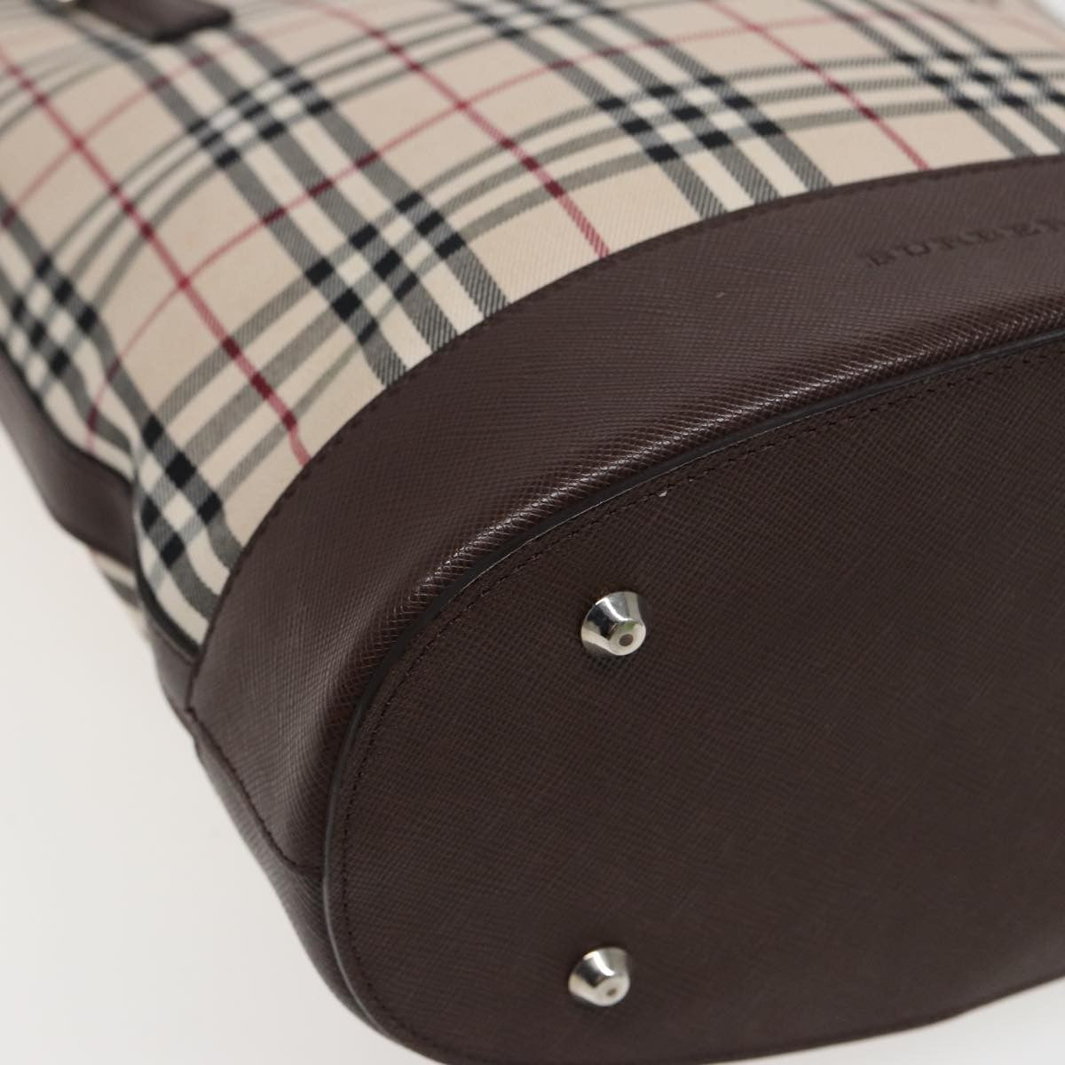 Burberry Nova Check Tote canvas check pattern, BEIGE, CANVAS, Tote bag