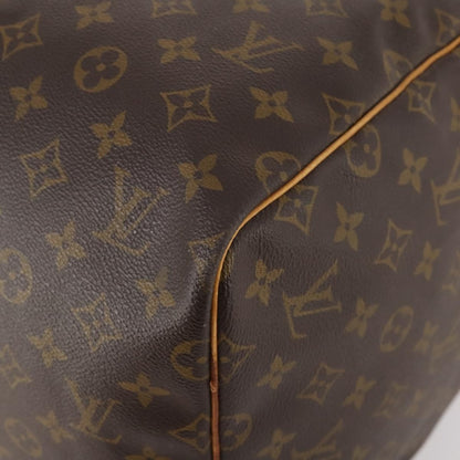 Louis Vuitton Keepall Bag Monogram Canvas, BROWN, CANVAS, Travel bag