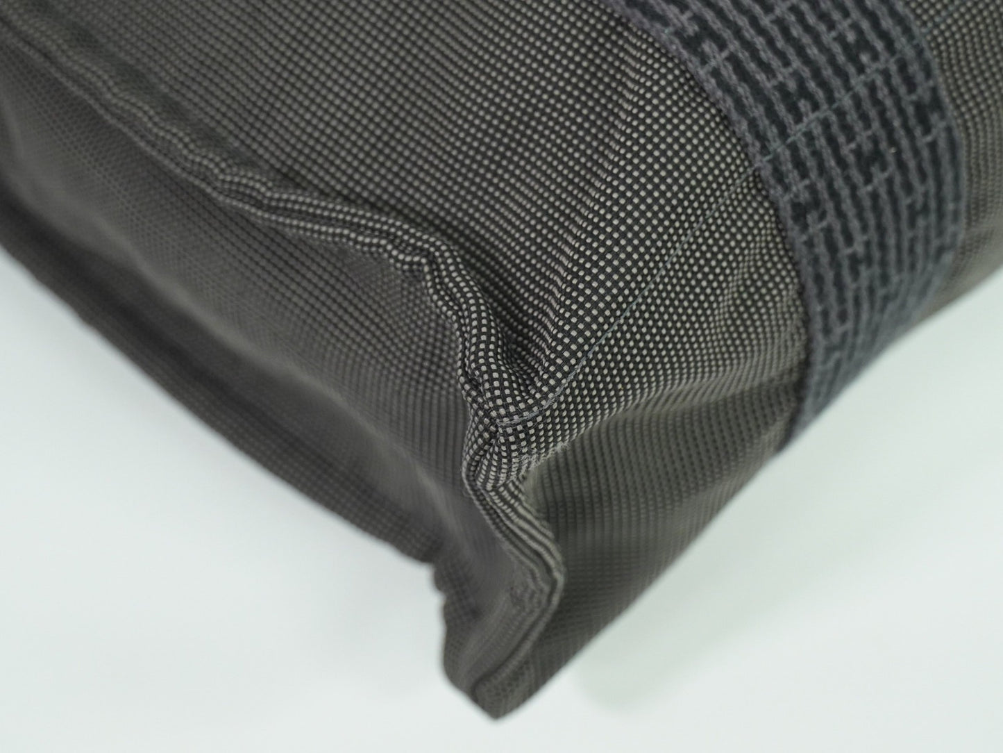 Hermes Herline Backpack Canvas, GRAY, CANVAS, Backpack