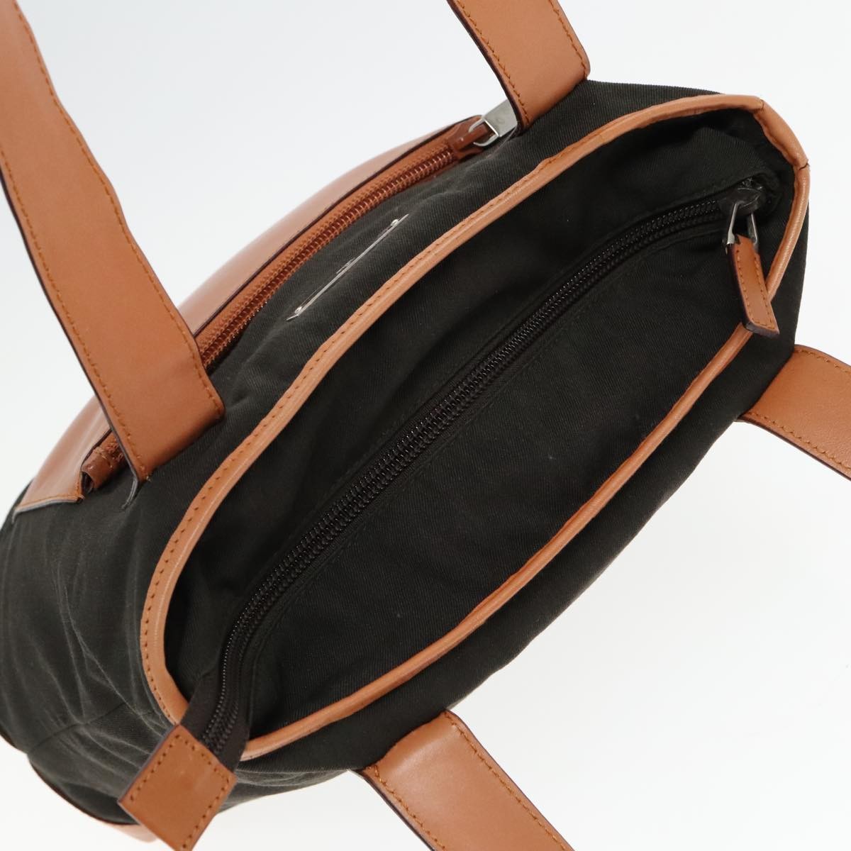 Gucci Vintage tote Canvas, KHAKI, CANVAS, Tote bag