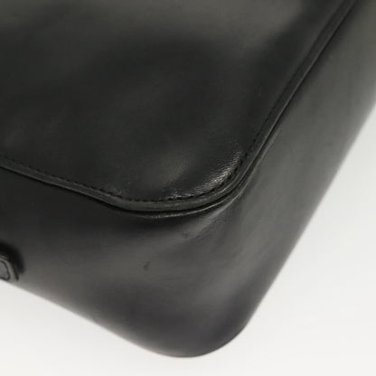 Burberry Nova Check Handbag Leather and Nylon, BLACK, LEATHER, Handbag