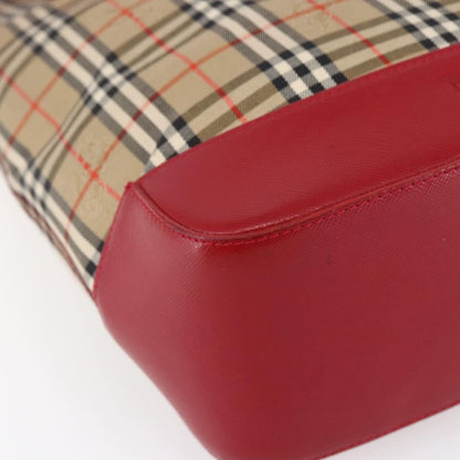 Burberry Nova Check Tote canvas check pattern, BEIGE, CANVAS, Tote bag