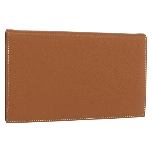 Hermes Agenda A6 Day Planner Housse Leather, Brown, Leather, Wallet