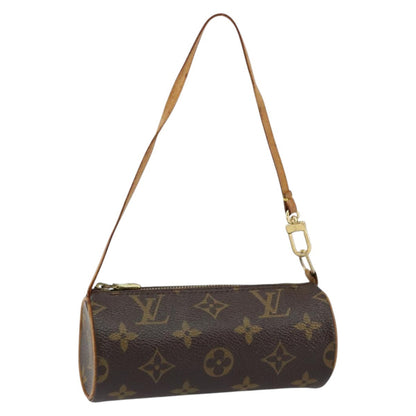 Louis Vuitton Papillon Pochette Monogram Canvas, BROWN, CANVAS, Clutche & pouche