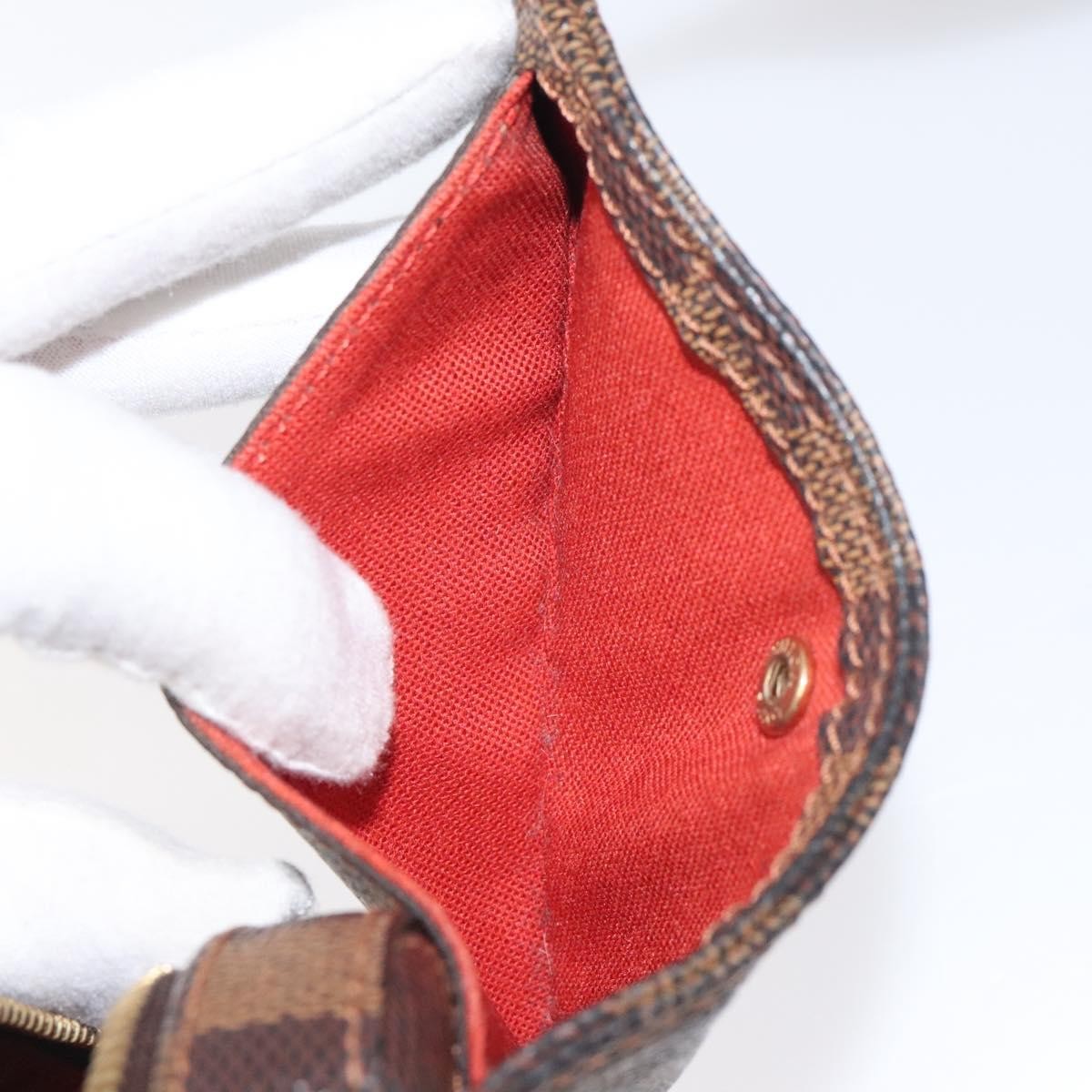 Louis Vuitton Geronimos Waist Bag Damier, BROWN, CANVAS, Clutche & pouche