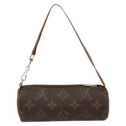 Louis Vuitton Papillon Pochette Monogram Canvas, BROWN, CANVAS, Clutche & pouche