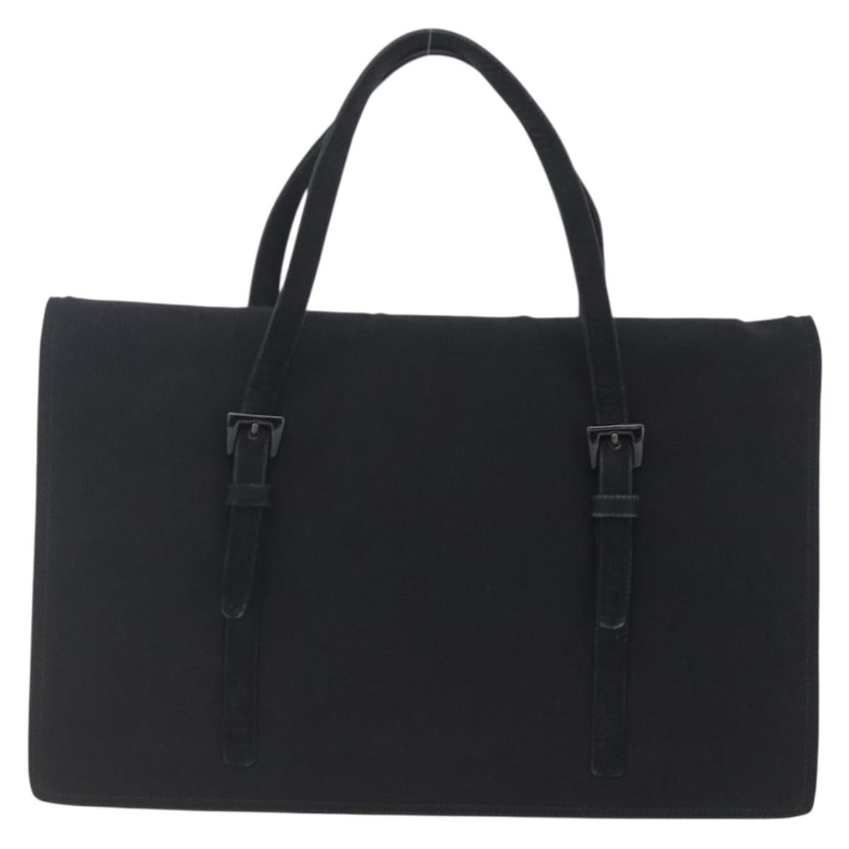 Prada Vintage Handbag Cotton, BLACK, COTTON, Handbag