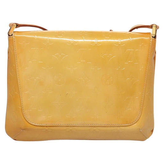 Louis Vuitton Thompson Street Handbag Monogram Vernis, BEIGE, PATENT_LEATHER, Handbag