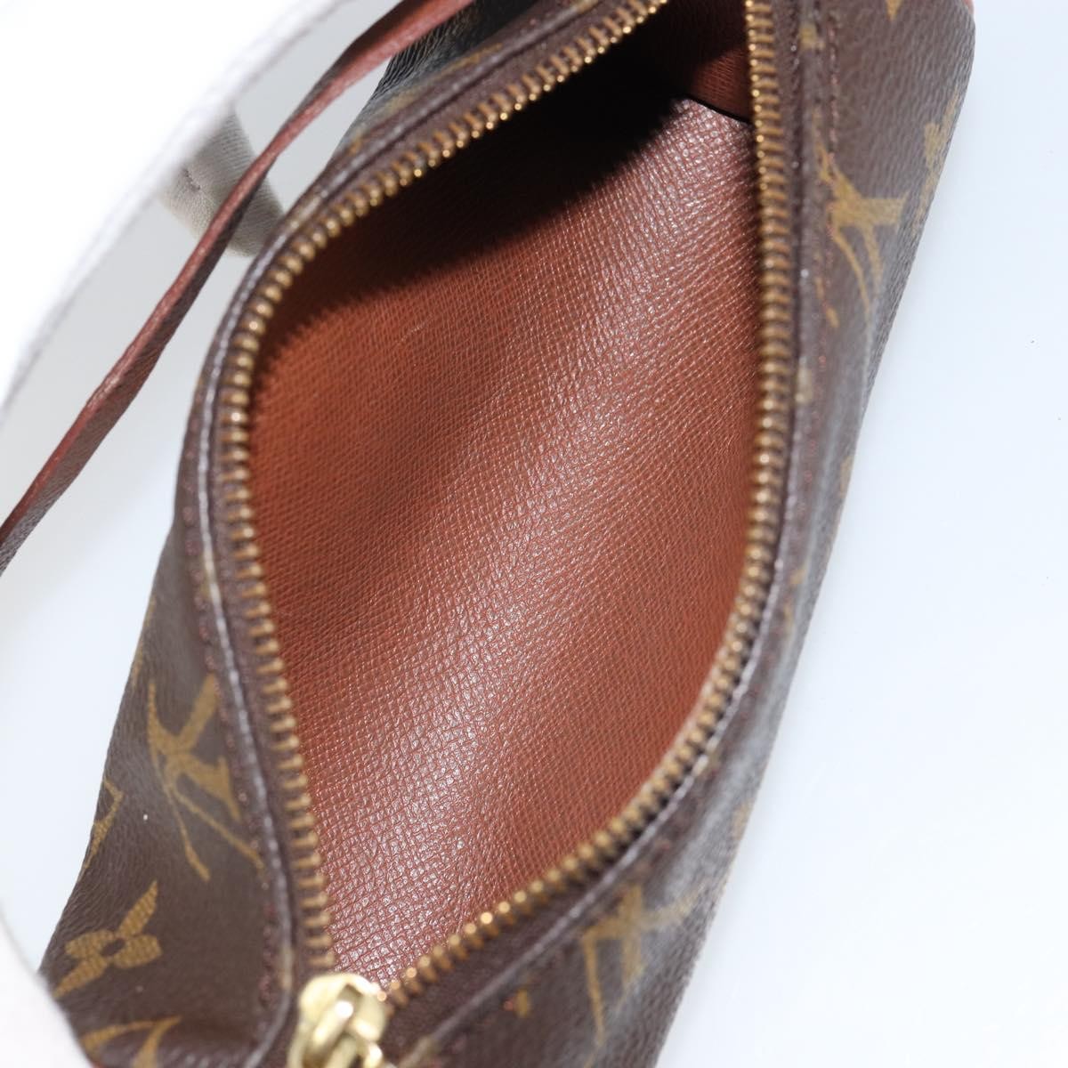 Louis Vuitton Papillon Pochette Monogram Canvas, BROWN, CANVAS, Clutche & pouche