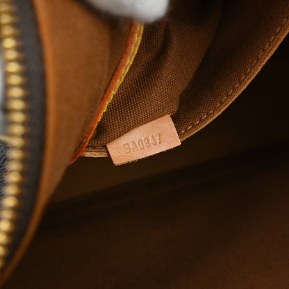Louis Vuitton Alma Handbag Monogram Canvas, Brown, Canvas, Handbag