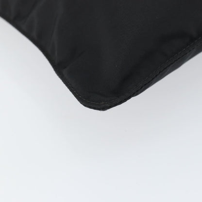 Prada Front Pocket Messenger Bag Tessuto, BLACK, NYLON, Shoulder bag