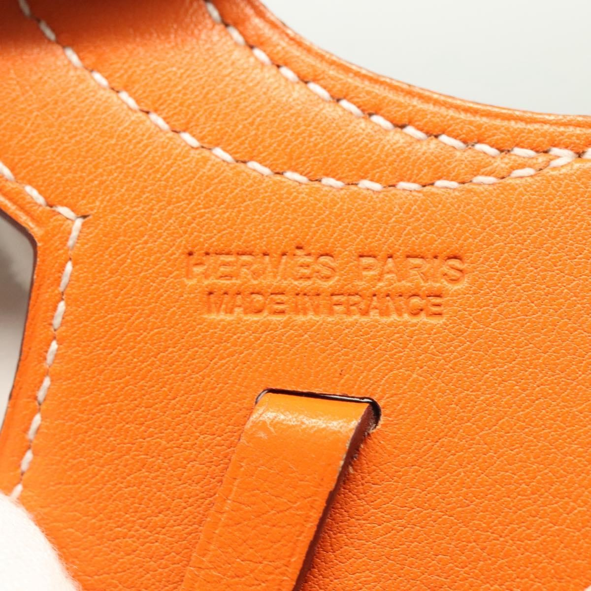 Hermes Paddock Selle Bag Charm Leather, BROWN, LEATHER, Charms and Keychains