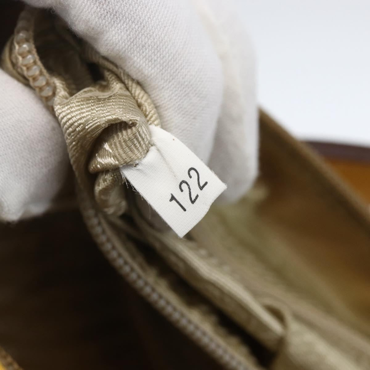 Prada Vintage Shoulder Bag Tessuto, YELLOW, NYLON, Shoulder bag