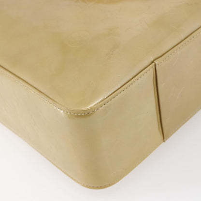 Louis Vuitton Columbus Handbag Monogram Vernis, BEIGE, PATENT_LEATHER, Tote bag