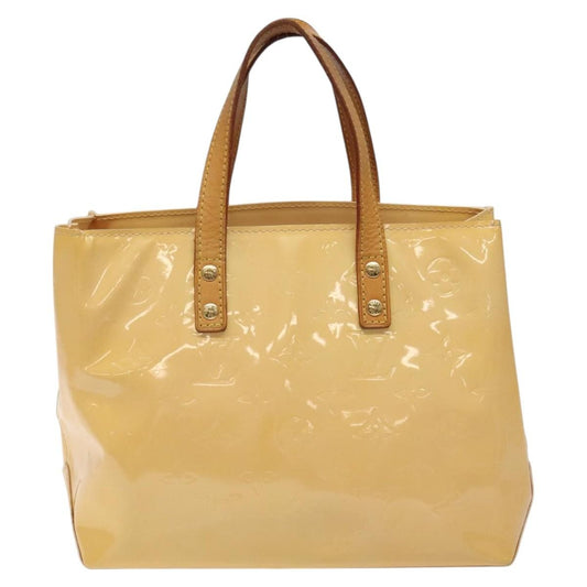 Louis Vuitton Vernis Houston Bag labellov, YELLOW, LEATHER, Handbag