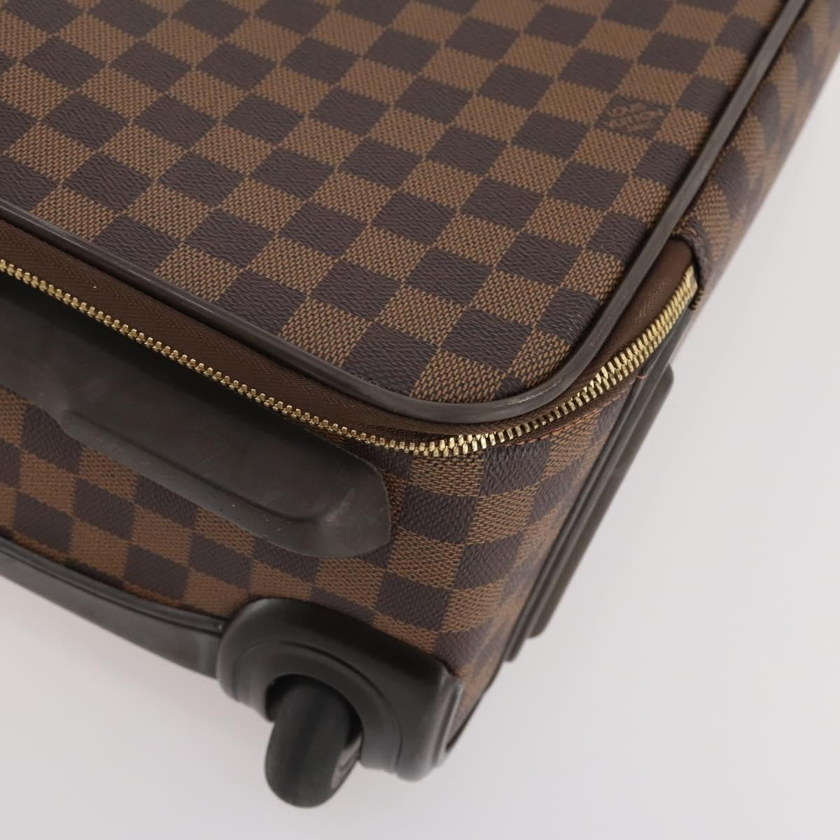 Louis Vuitton Pegase Luggage Damier, Brown, Canvas, Travel Bag