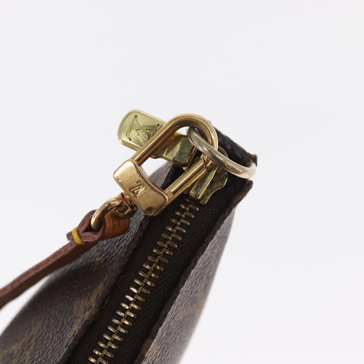 Louis Vuitton Pochette Accessoires NM Monogram Canvas, BROWN, CANVAS, Clutche & pouche