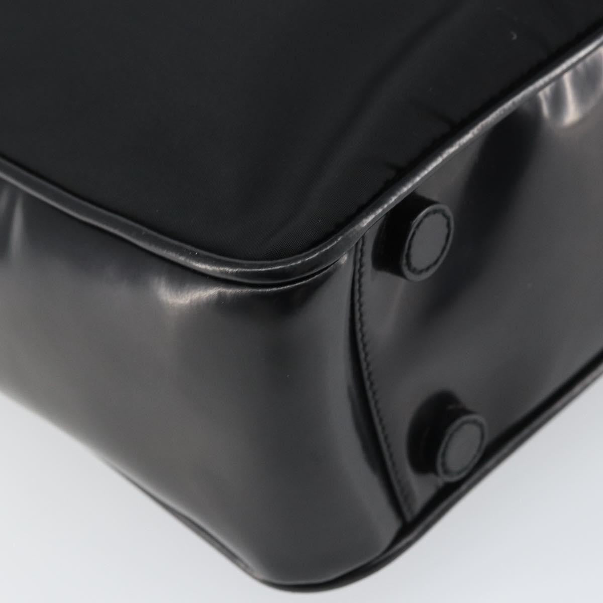 Prada Vintage Tote Nylon, BLACK, NYLON, Tote bag