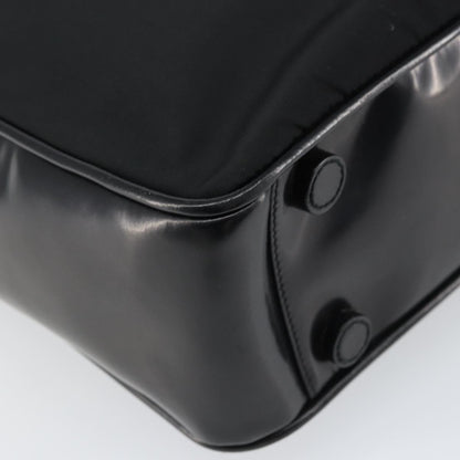 Prada Vintage Tote Nylon, BLACK, NYLON, Tote bag