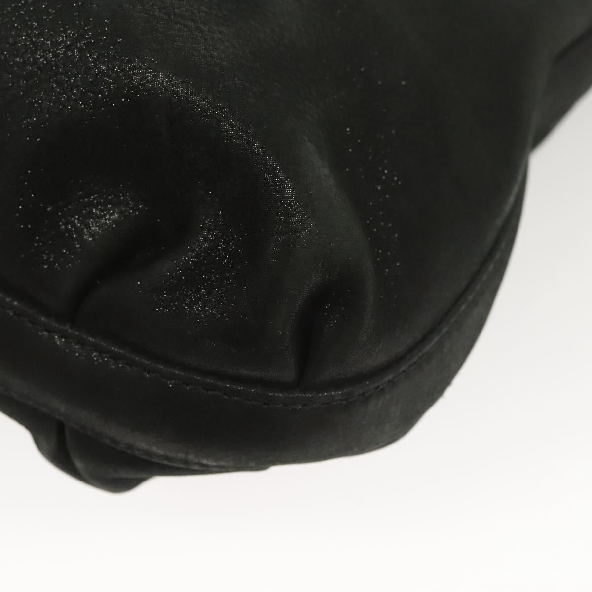 Fendi Vintage Convertible Tote Leather, BLACK, LEATHER, Tote bag