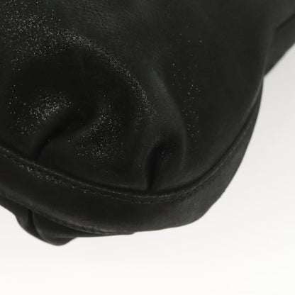 Fendi Vintage Convertible Tote Leather, BLACK, LEATHER, Tote bag