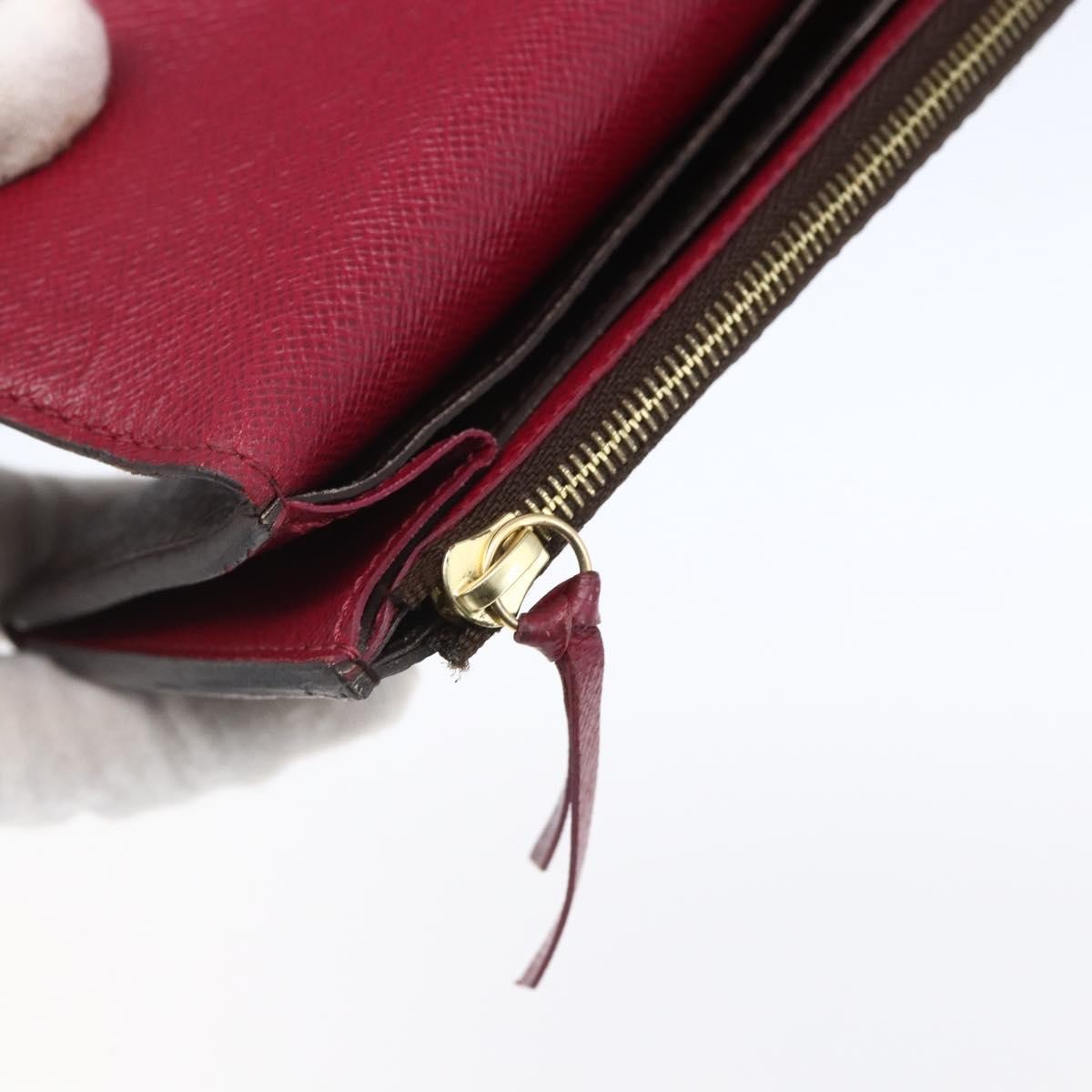 Louis Vuitton Emilie Wallet Monogram Canvas, BROWN, CANVAS, Wallets