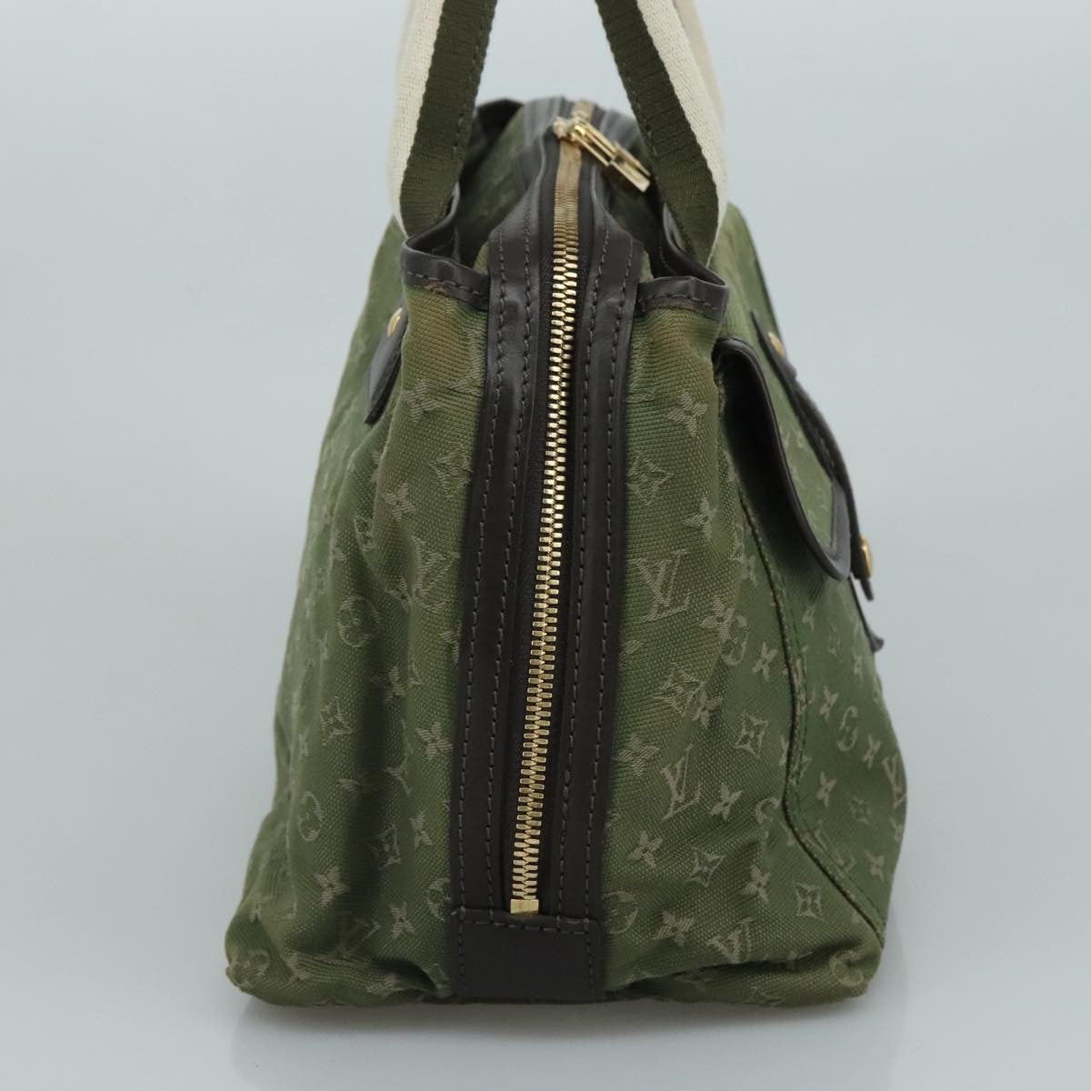 Louis Vuitton Sac Mary Kate Handbag Mini Lin, KHAKI, CANVAS, Handbag
