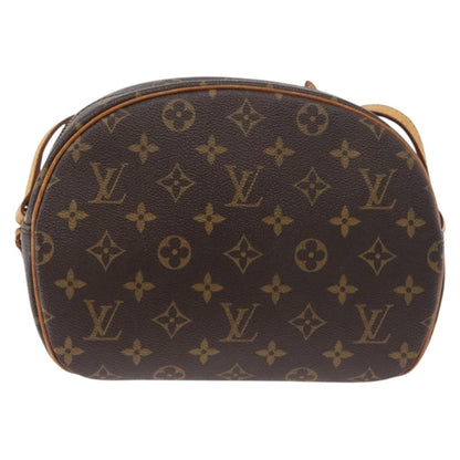 Louis Vuitton Blois Handbag Monogram Canvas, Brown, Canvas, Shoulder Bag