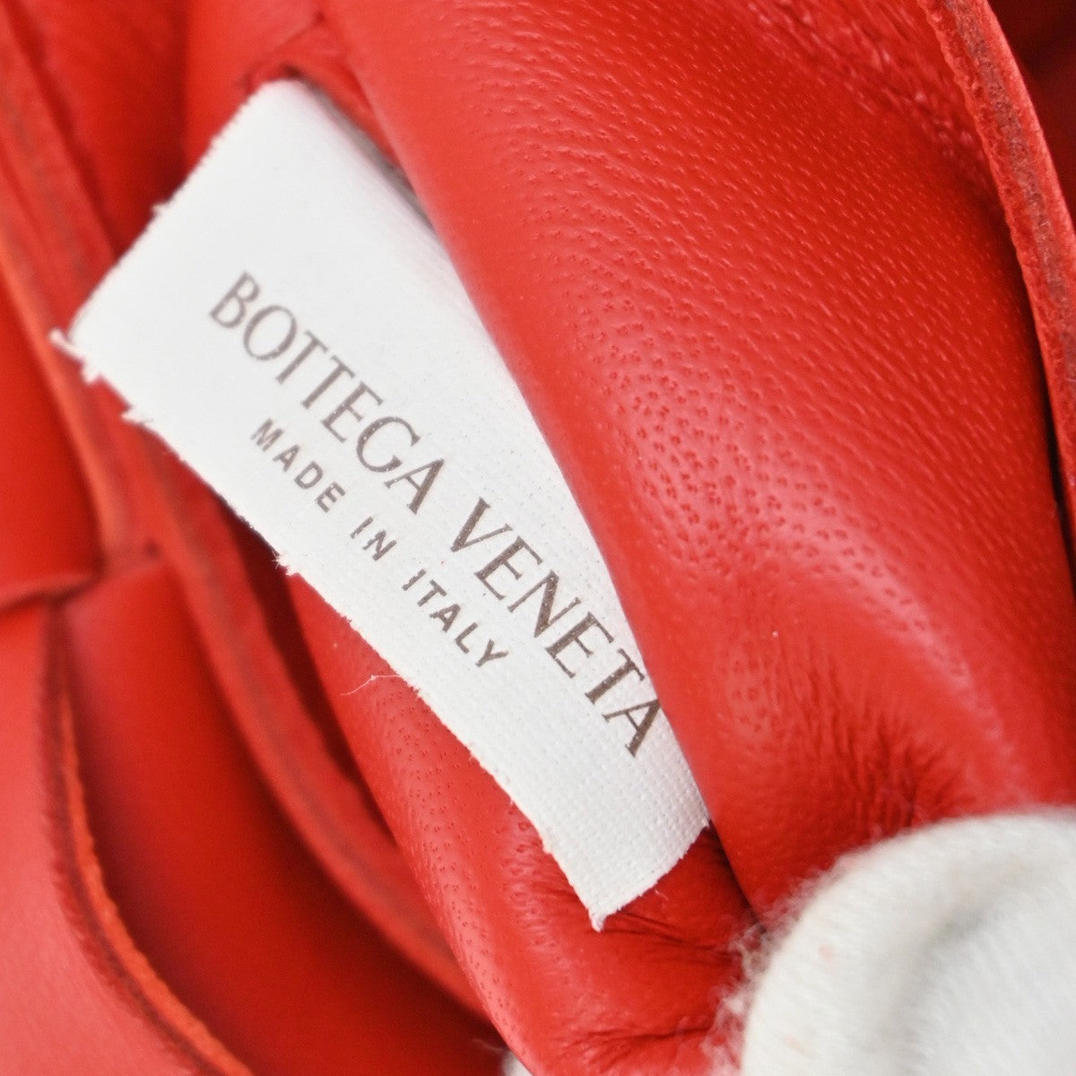 Bottega Veneta Cassette Belt Bag Maxi Intrecciato Leather, Red, Leather, Clutch