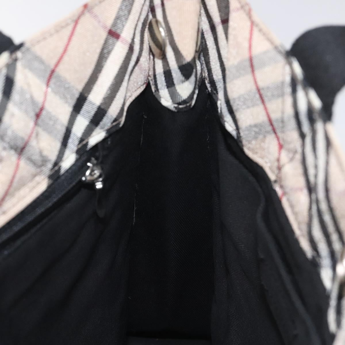 Burberry Blue Label Tote Bag Nylon, SILVER, NYLON, Tote bag