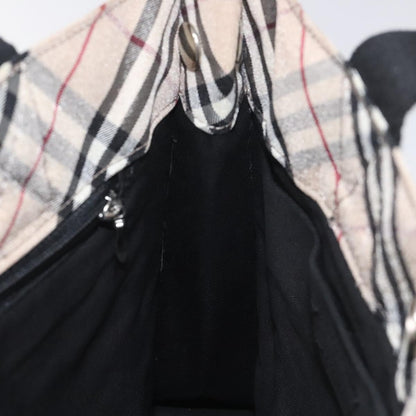 Burberry Blue Label Tote Bag Nylon, SILVER, NYLON, Tote bag