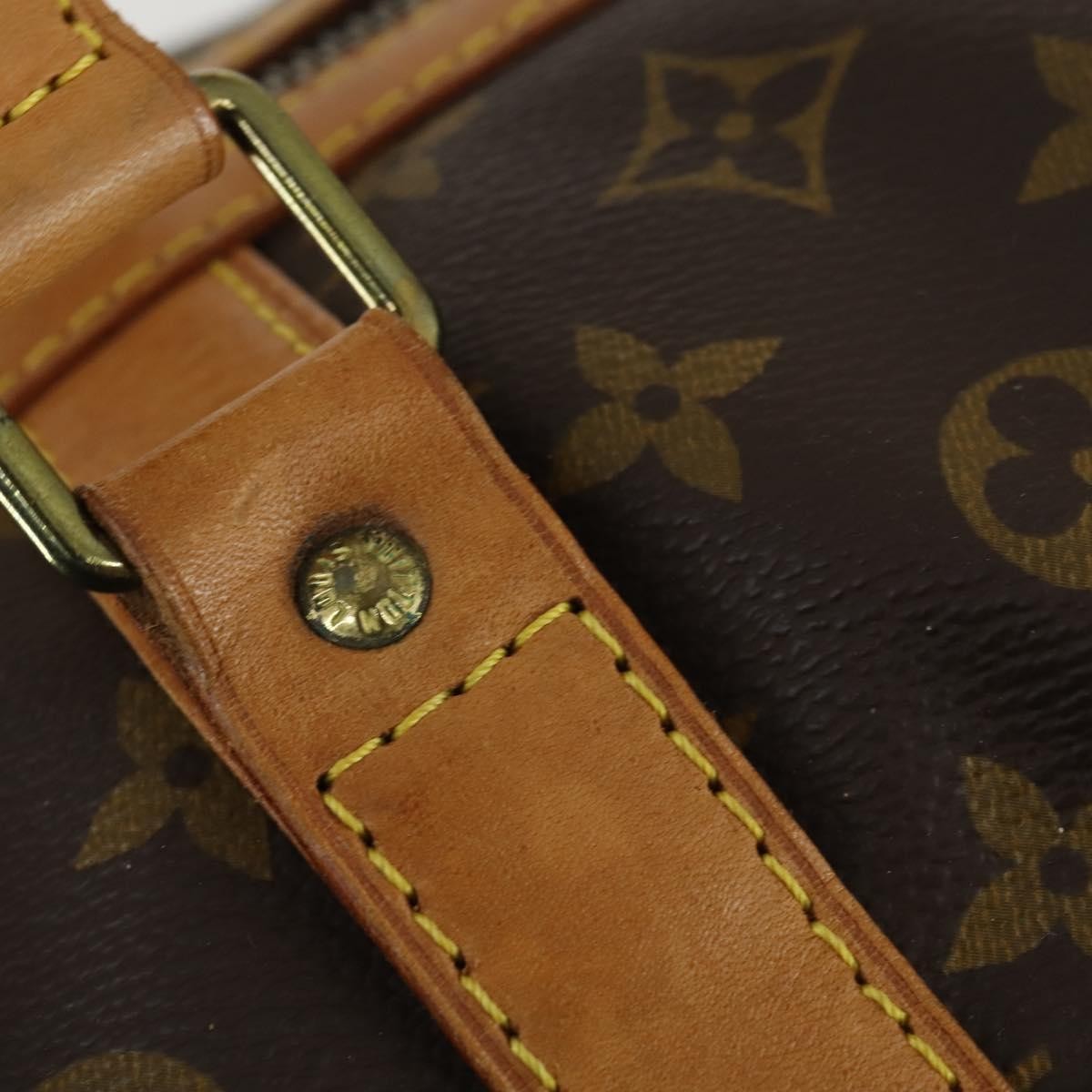 Louis Vuitton Sac Souple Handbag Monogram Canvas, BROWN, CANVAS, Travel bag