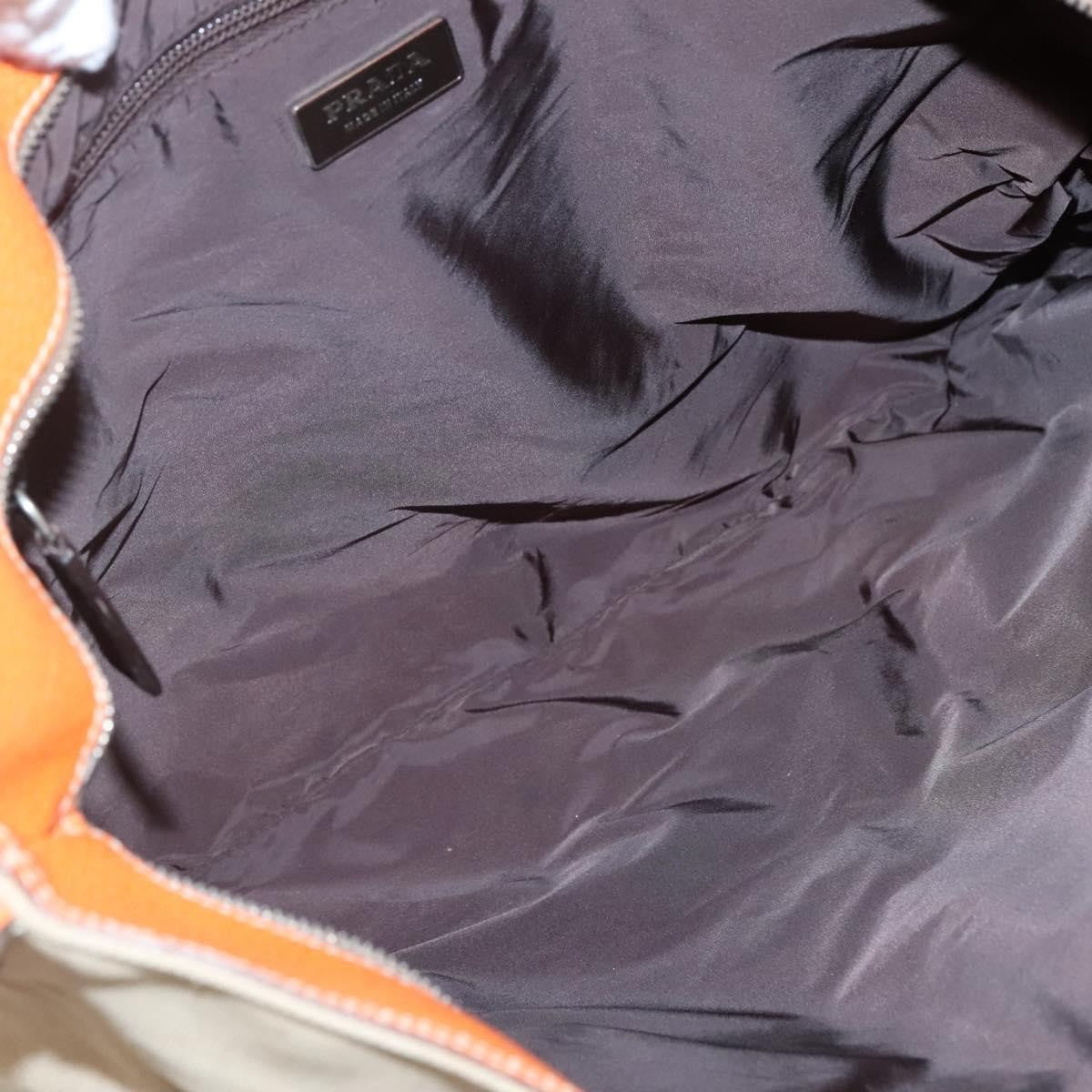 Prada Flat Tote Canvas, BEIGE, CANVAS, Tote bag