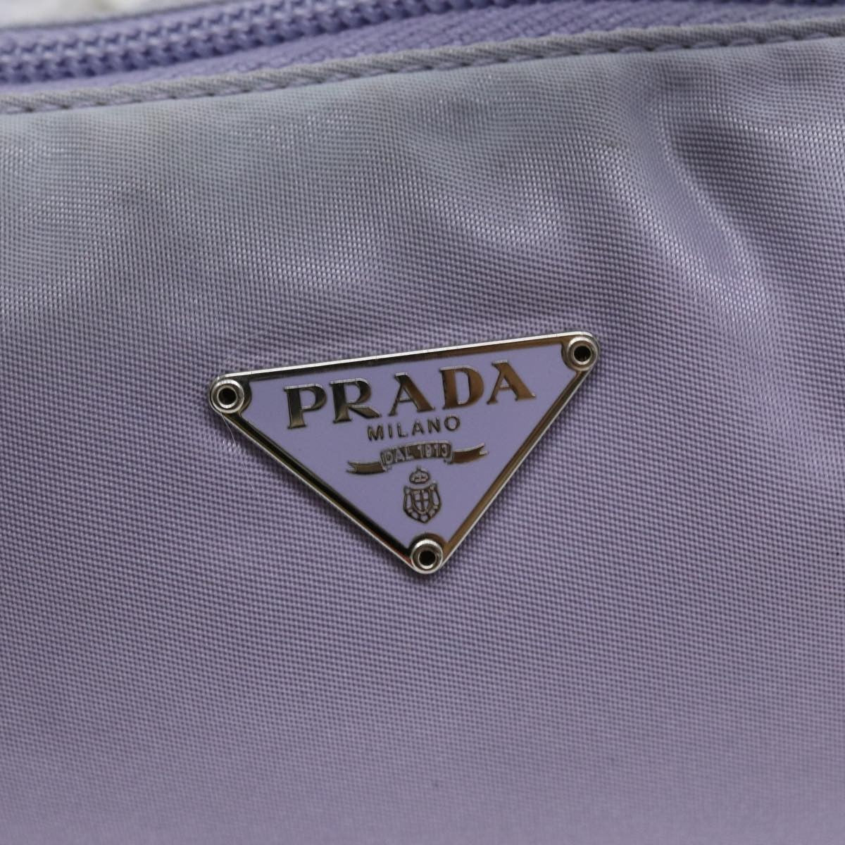 Prada Pochette Shoulder Bag Tessuto, PURPLE, NYLON, Clutche & pouche