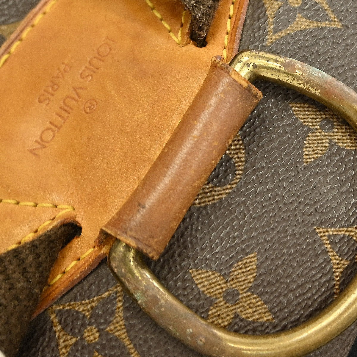 Louis Vuitton Montsouris Backpack Monogram Canvas, BROWN, CANVAS, Backpack