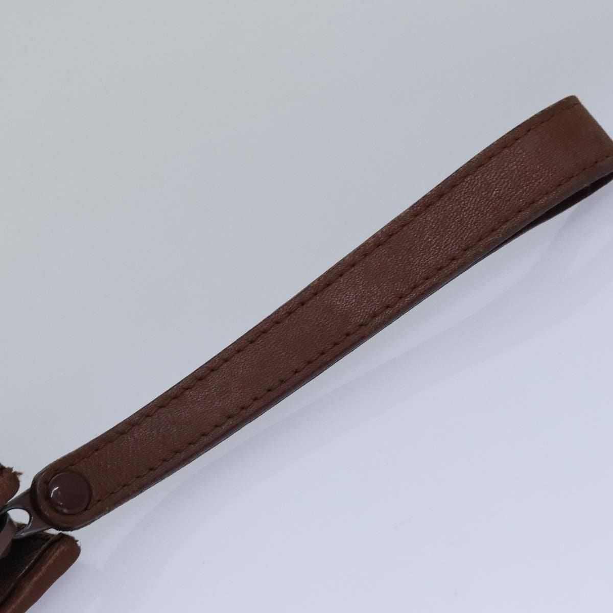 Burberry Vintage Pouch Leather, Brown, Leather, Clutch
