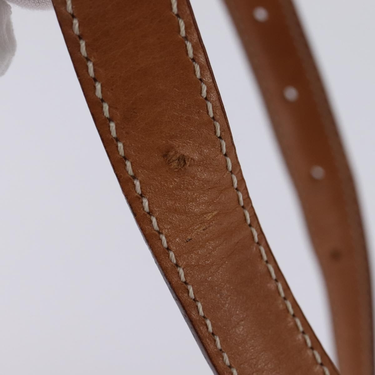 Celine Macadam Shoulder Bag PVC Leather, WHITE, CANVAS, Shoulder bag