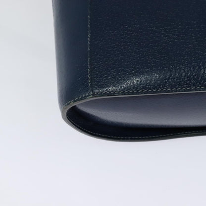 Gucci Vintage Shoulder Bag Leather, BLUE, LEATHER, Shoulder bag