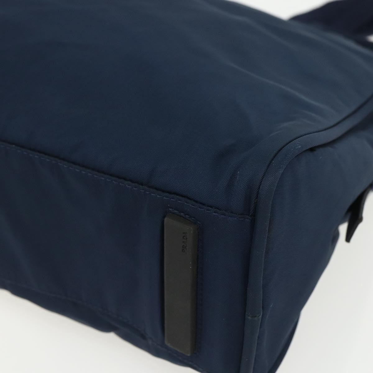 Prada Bowling Shoulder Bag Tessuto, NAVY, NYLON, Shoulder bag