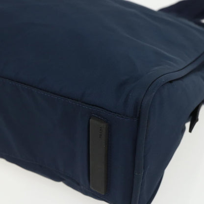 Prada Bowling Shoulder Bag Tessuto, NAVY, NYLON, Shoulder bag