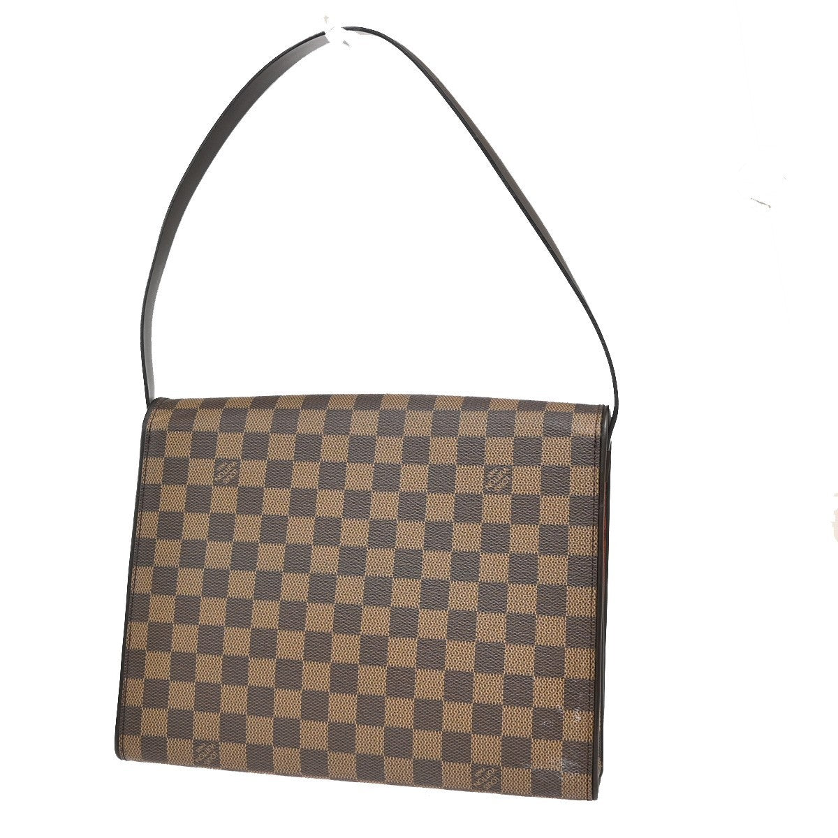 Louis Vuitton Tribeca Handbag Damier, BROWN, CANVAS, Shoulder bag