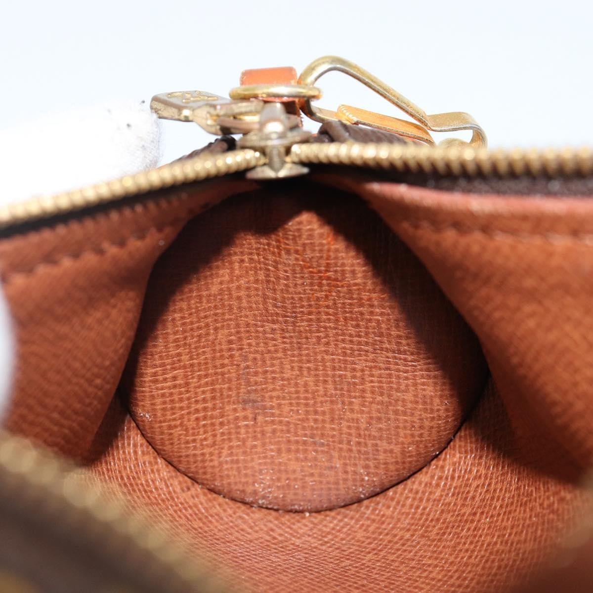 Louis Vuitton Papillon Pochette Monogram Canvas, BROWN, CANVAS, Handbag