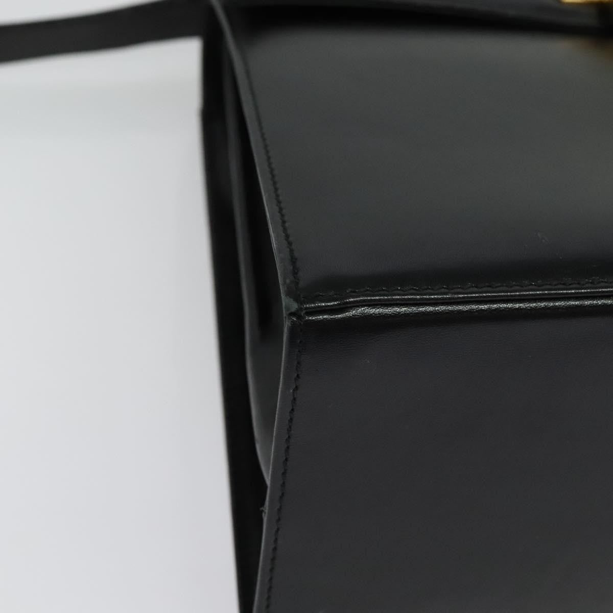 Salvatore Ferragamo Gancini Tote Leather, BLACK, LEATHER, Tote bag