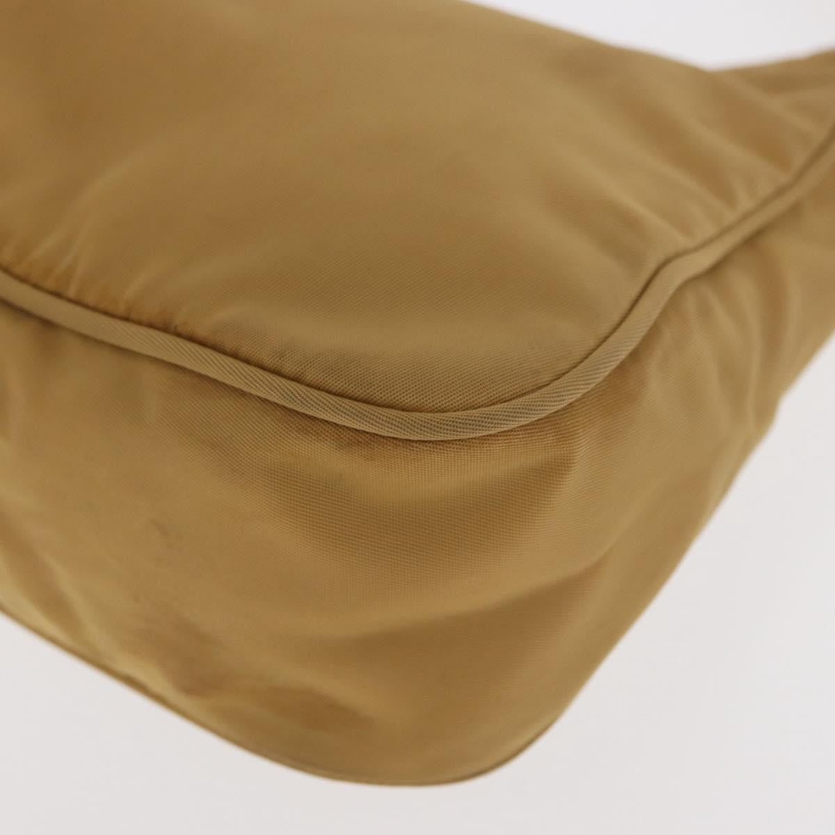 Prada Hobo Tessuto, YELLOW, NYLON, Handbag