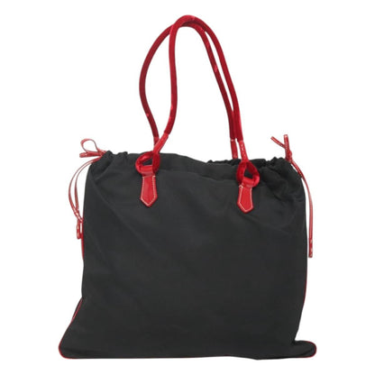 Prada Vintage Tote Tessuto, BLACK, NYLON, Tote bag